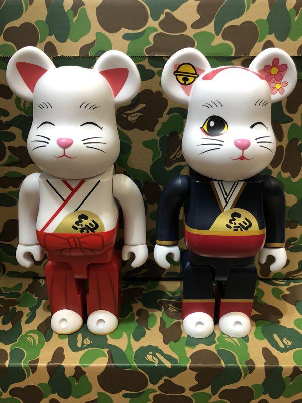 現貨全新2016年絕版結緣緣結舞妓巫女一套BE@RBRICK 招き猫縁結び舞妓 