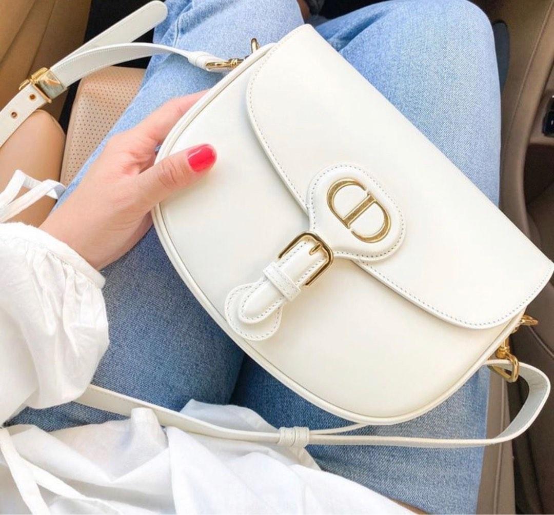 White dior bobby bag