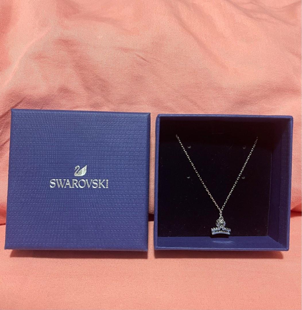 Libra sales necklace swarovski