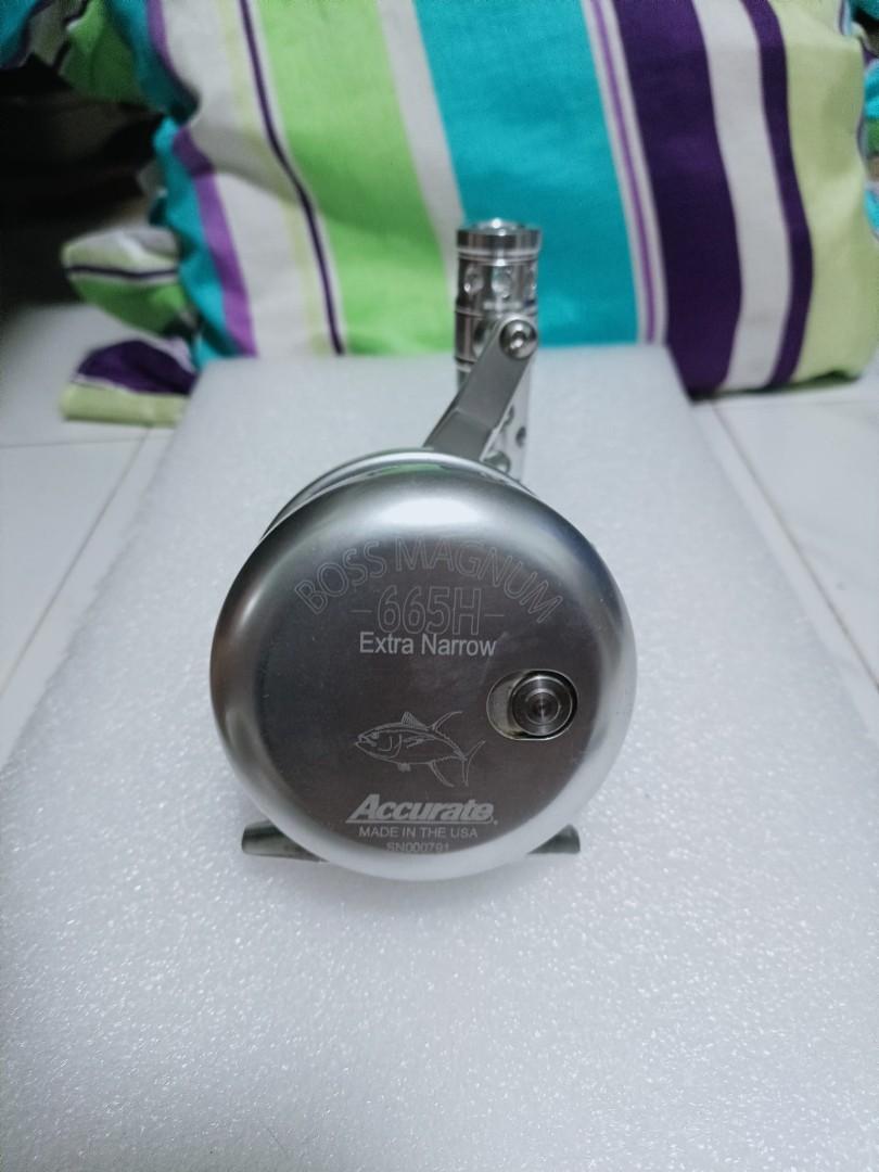 Accurate Boss Magnum 665H, Sports Equipment, Fishing on Carousell