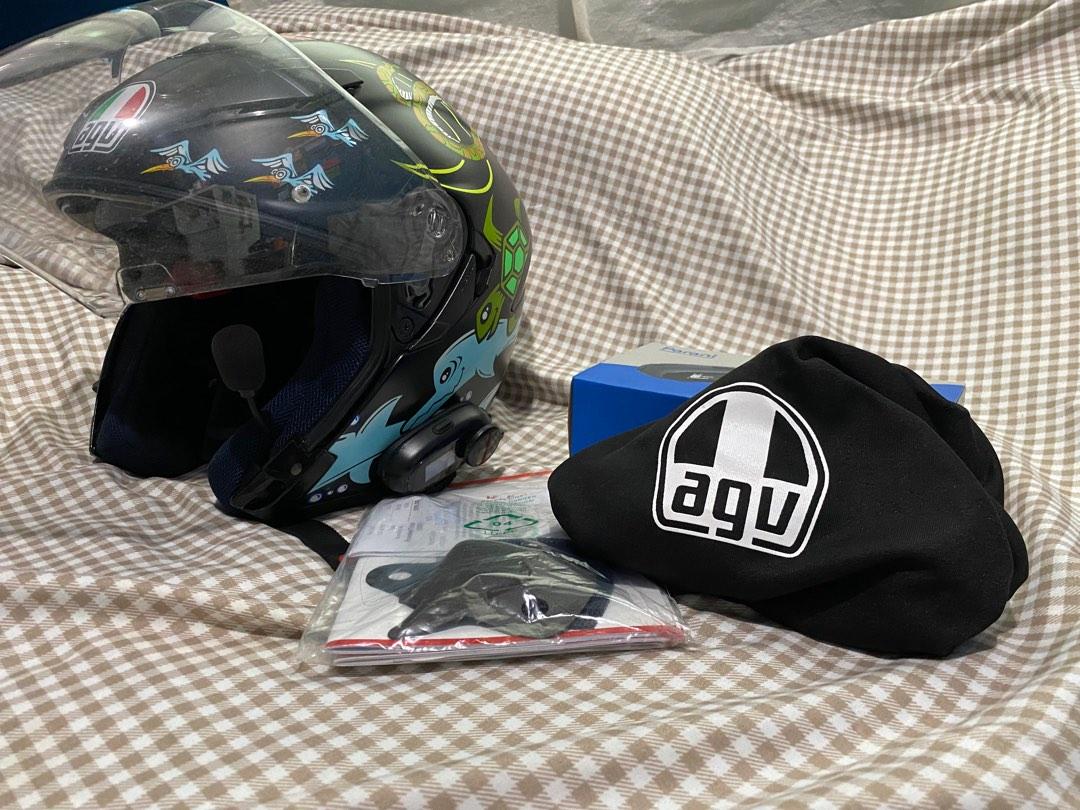 AGV K5 Jet Top Zoo Helmet (Asian Fit), Motorcycles, Motorcycle Apparel