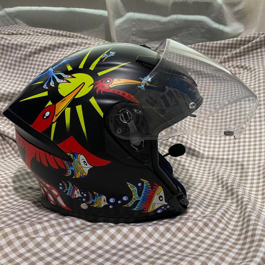 AGV K5 Jet Top Zoo Helmet (Asian Fit), Motorcycles, Motorcycle Apparel