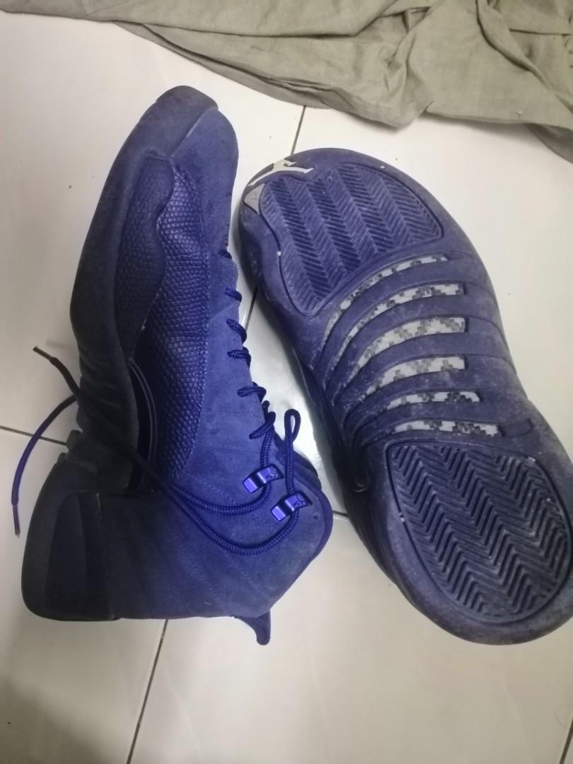 Deep royal blue 12s outfit best sale