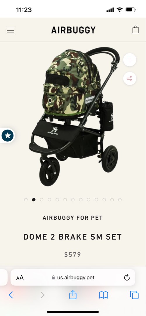 Airbuggy dog stroller usa best sale