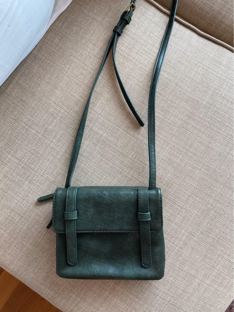 Antik Kraft Vegan Leather Cross Body Bag, Women's Fashion, Bags