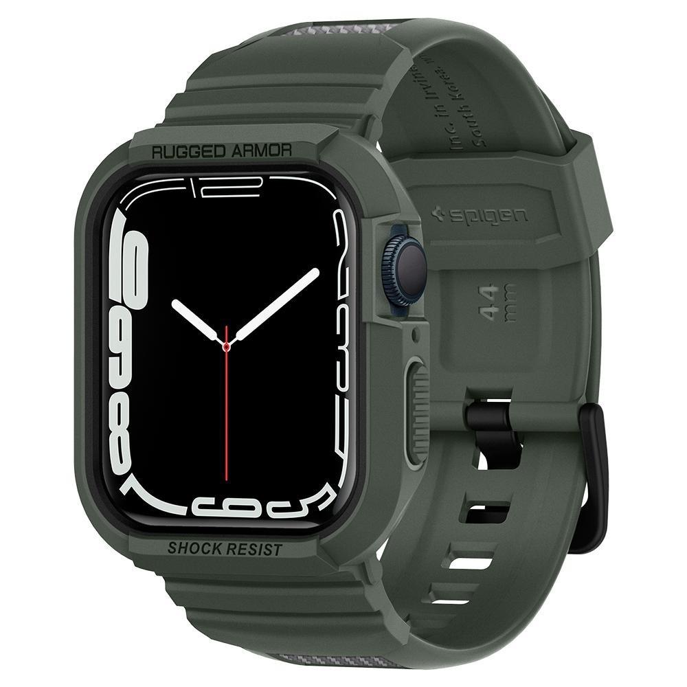 Spigen Rugged Armor Pro Designed for Apple Watch Band with Case for 38mm  Series 3/2/1/Original (2015) - Black