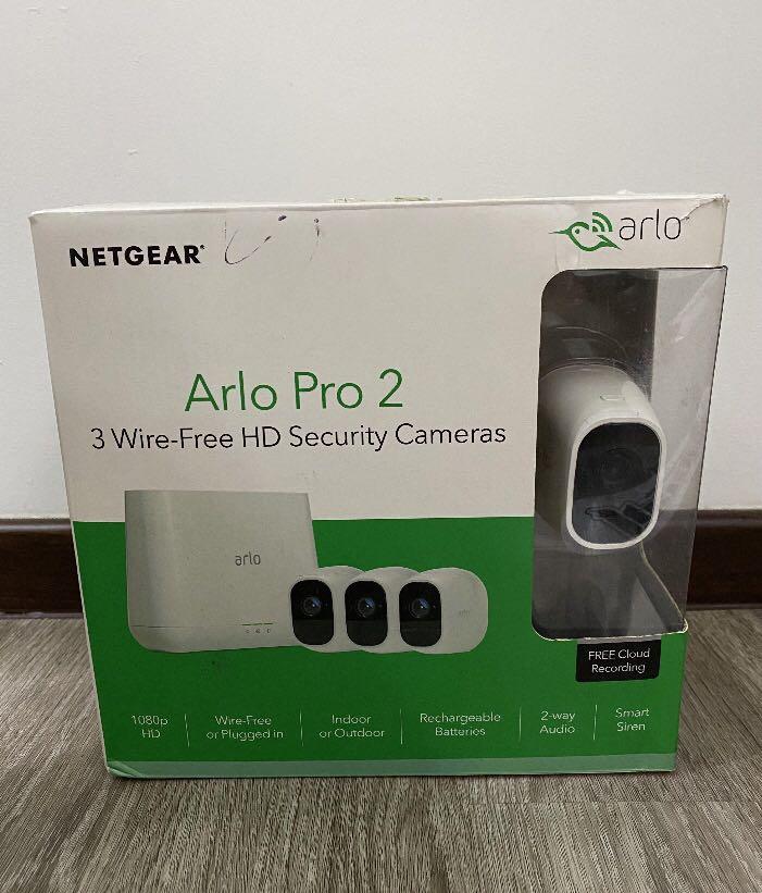 Wire Free Arlo Pro Basic Plan Wire Free Arlo Pro2 Camera System