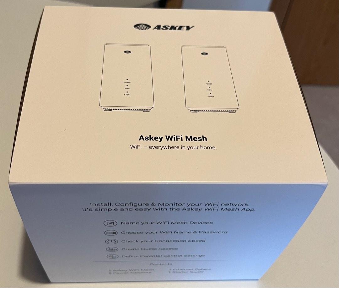 Askey wifi mesh. Brand new., Computers & Tech, Parts & Accessories ...