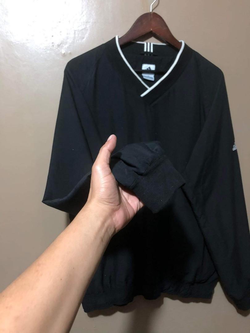Authentic ADIDAS V NECK Pullover Windbreaker