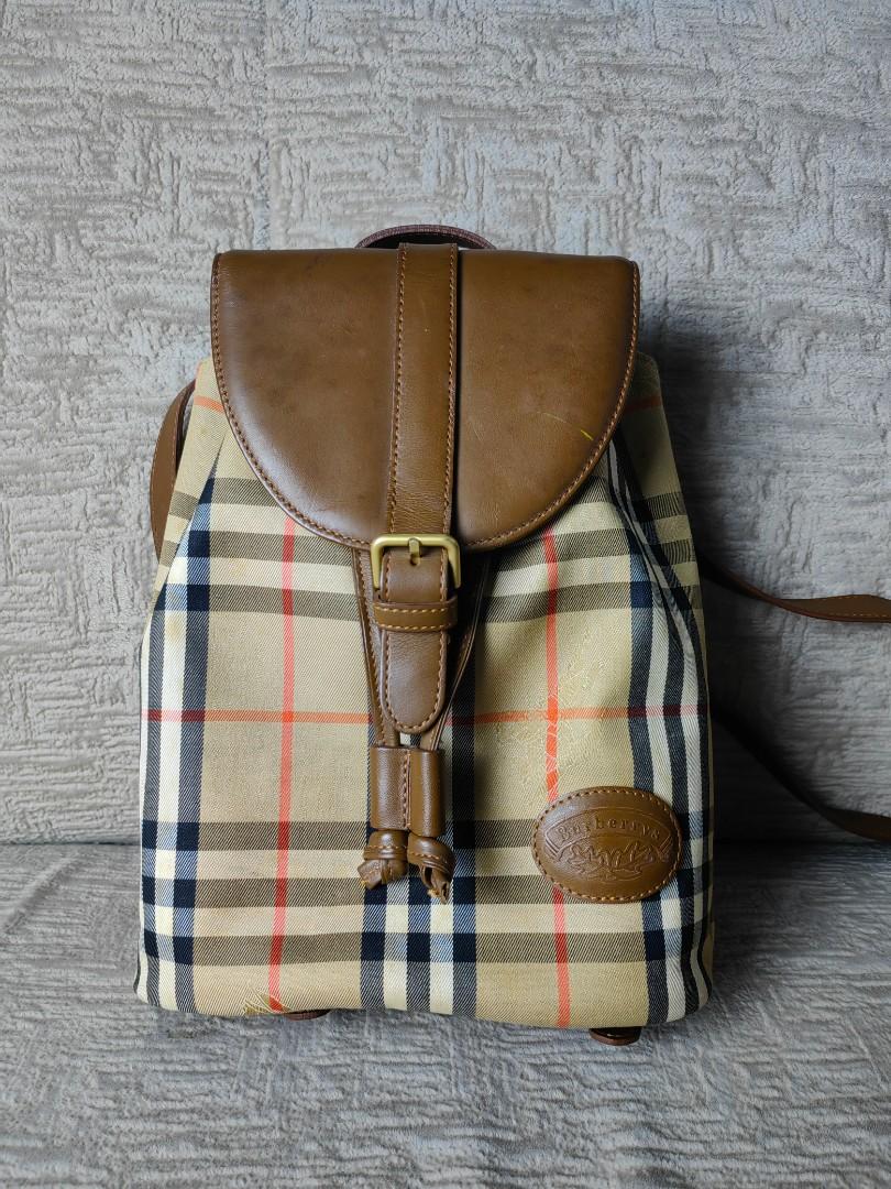 Authentic Burberry Backpack Mini, Luxury, Bags & Wallets on Carousell