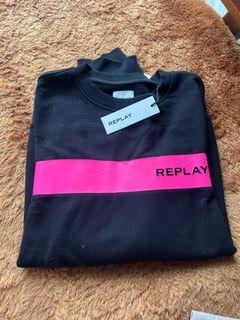 Authentic new replay sweater