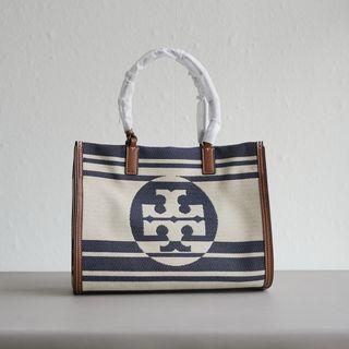 Tory Burch T Monogram Coated Canvas Tote Bag, Luxury, Bags & Wallets on  Carousell