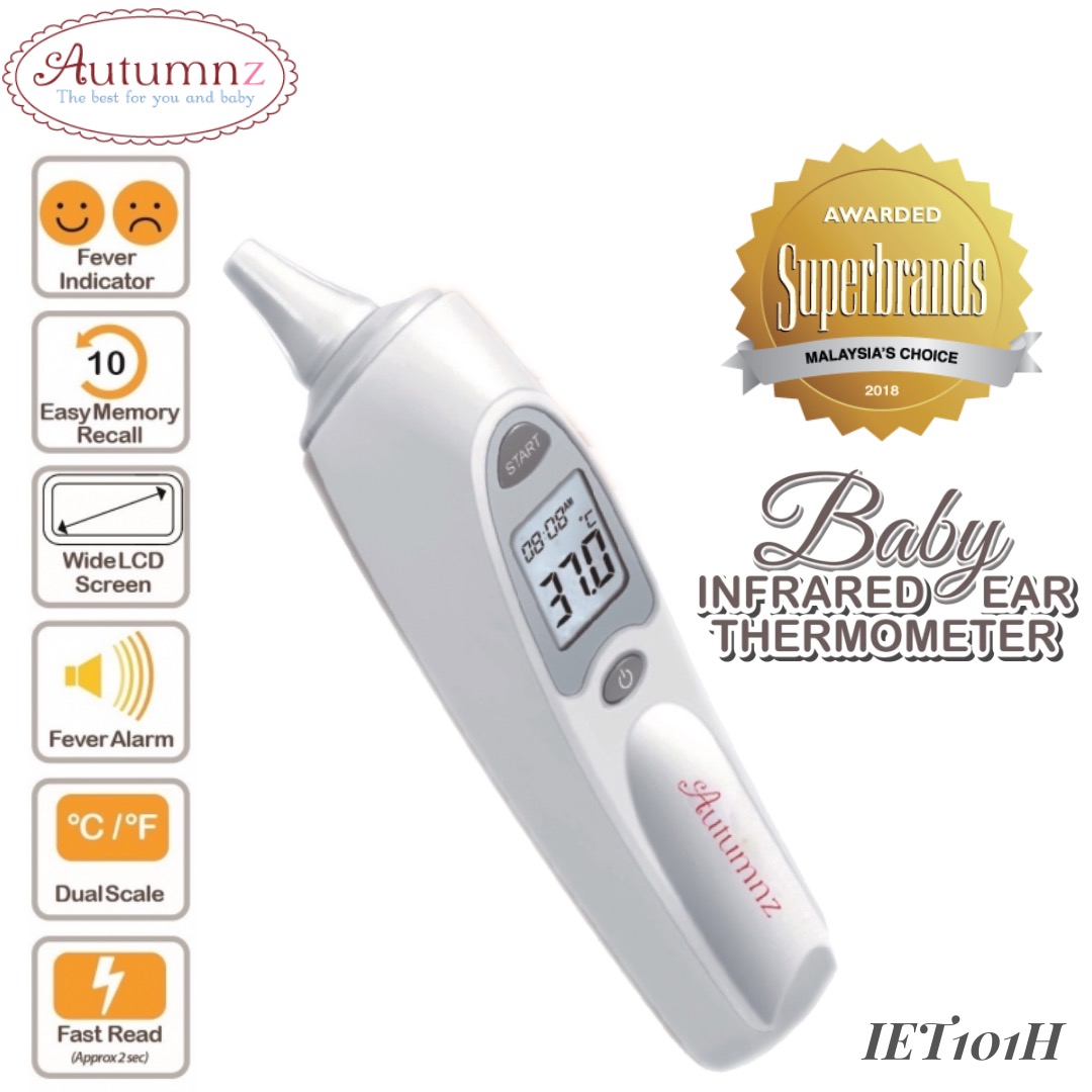 Autumnz baby Infrared Ear Thermometer IET101H, Health ...