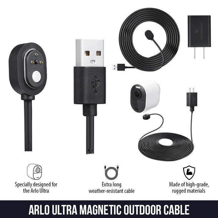 Wasserstein weatherproof outdoor quick 2025 charge 3.0 power adapter