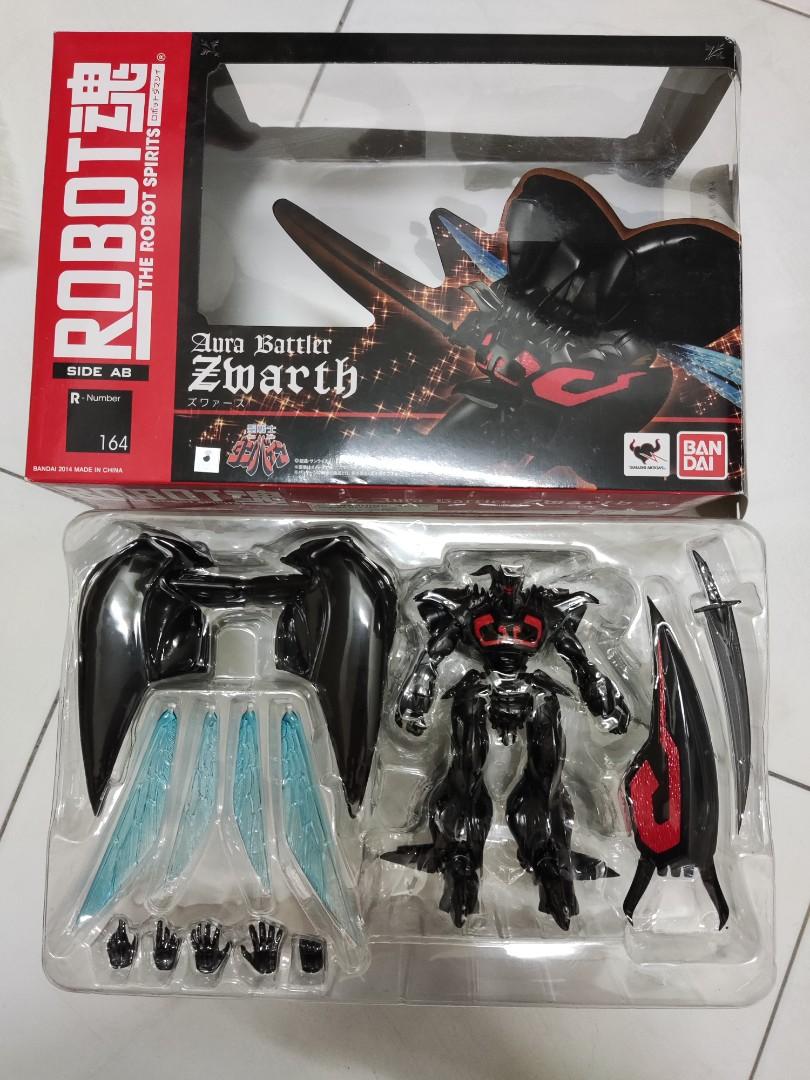 Bandai Robot Spirits Tamashii (Side AB) Aura Battler Dunbine Zwarth ...