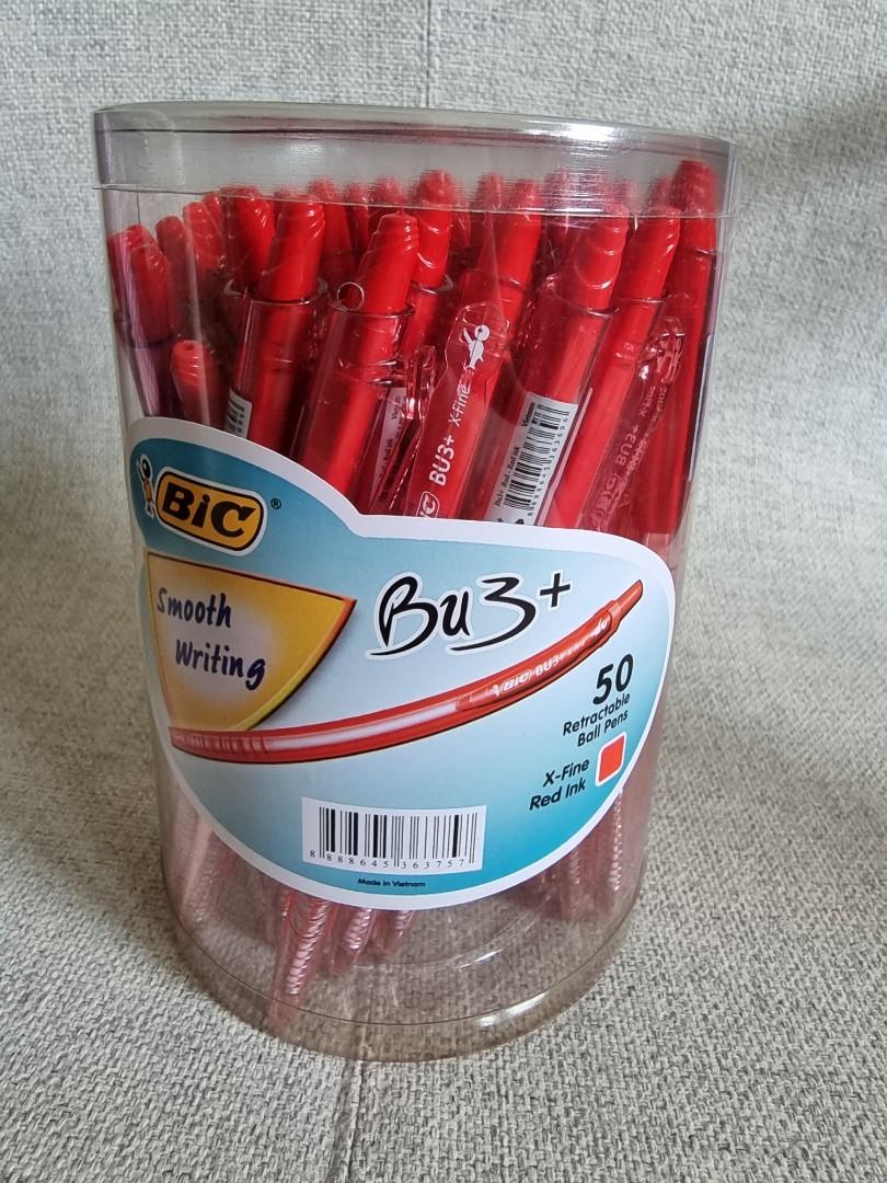 BIC Red Pens, Hobbies & Toys, Stationery & Craft, Stationery & School
