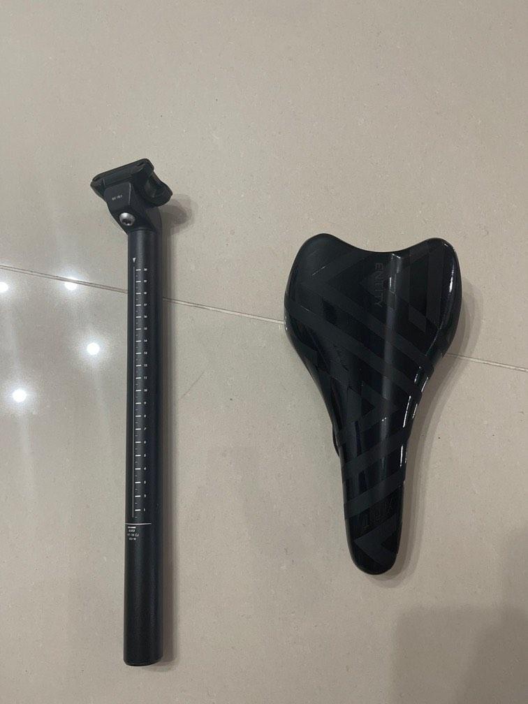 Bicycle seat post and seat/ saddle, Sports Equipment, Bicycles & Parts