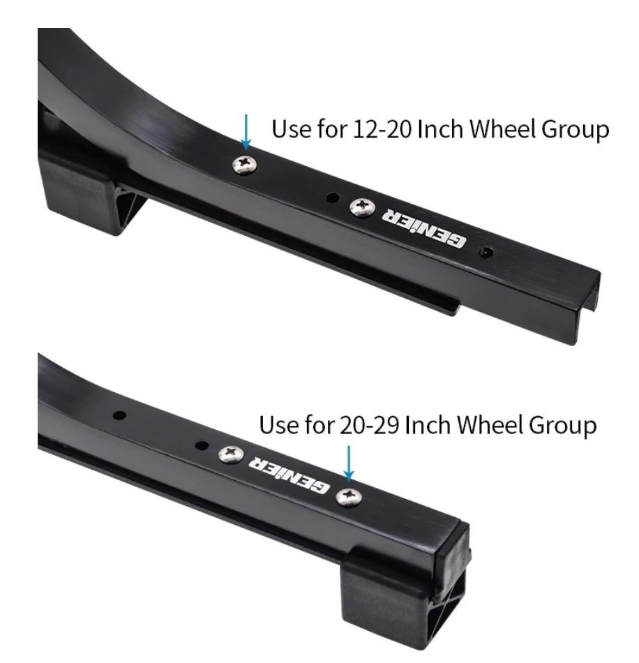 Bicycle Wheel Dishing Centering Alignment Gauge Tool For 12 29Inch