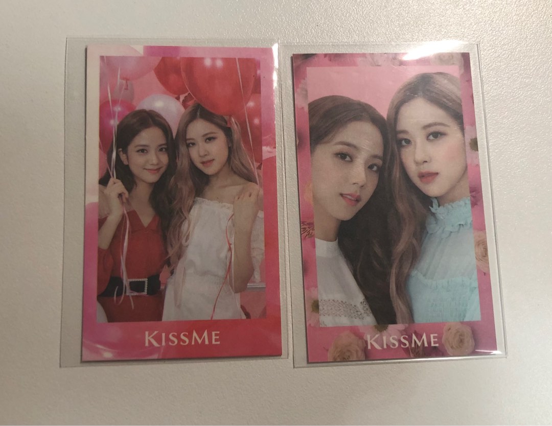 BLACKPINK ROSÉ kissme photocard