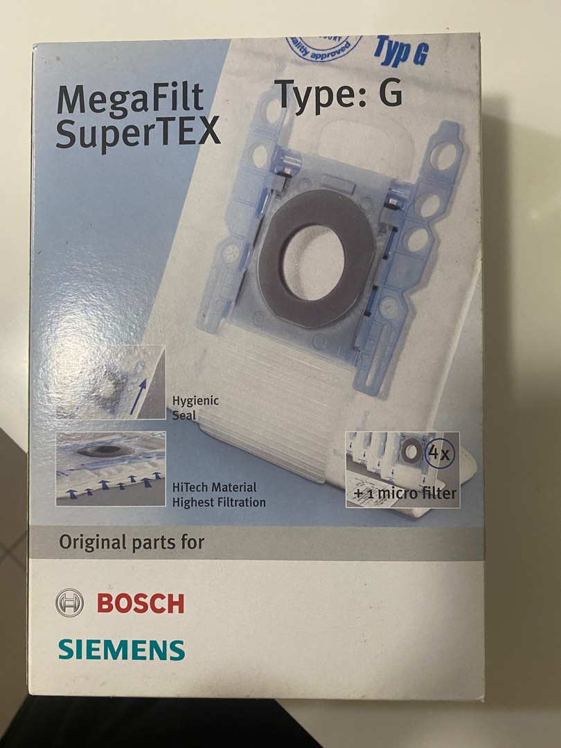 BN Bosch vacuum cleaner bags, TV & Home Appliances, Vacuum Cleaner