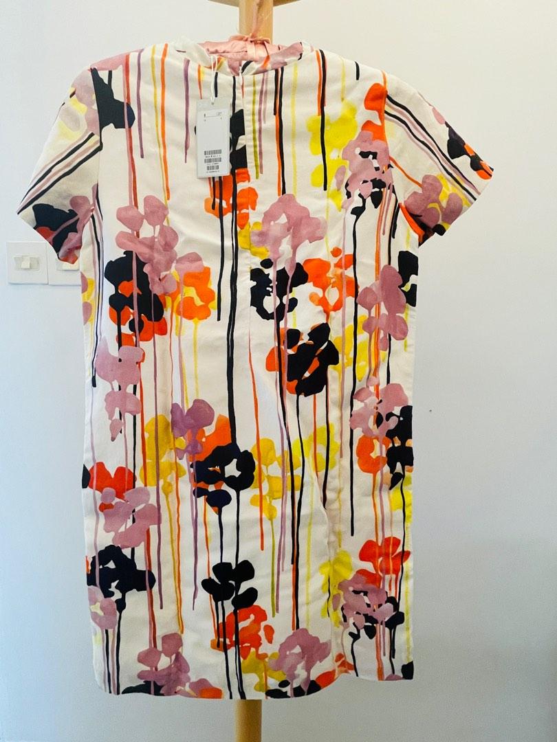 BNWT Cos paint drip dress, Women's Fashion, Dresses & Sets, Dresses on