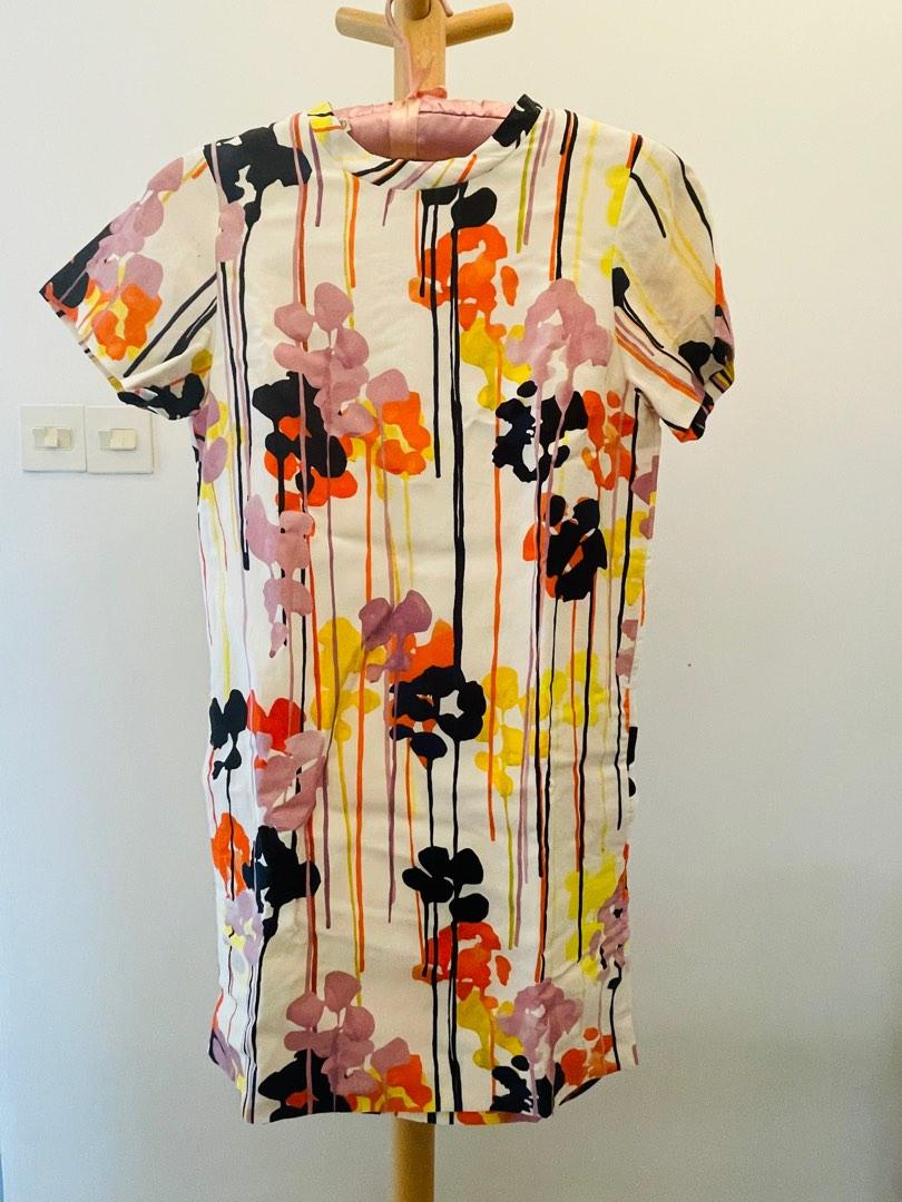 BNWT Cos paint drip dress, Women's Fashion, Dresses & Sets, Dresses on