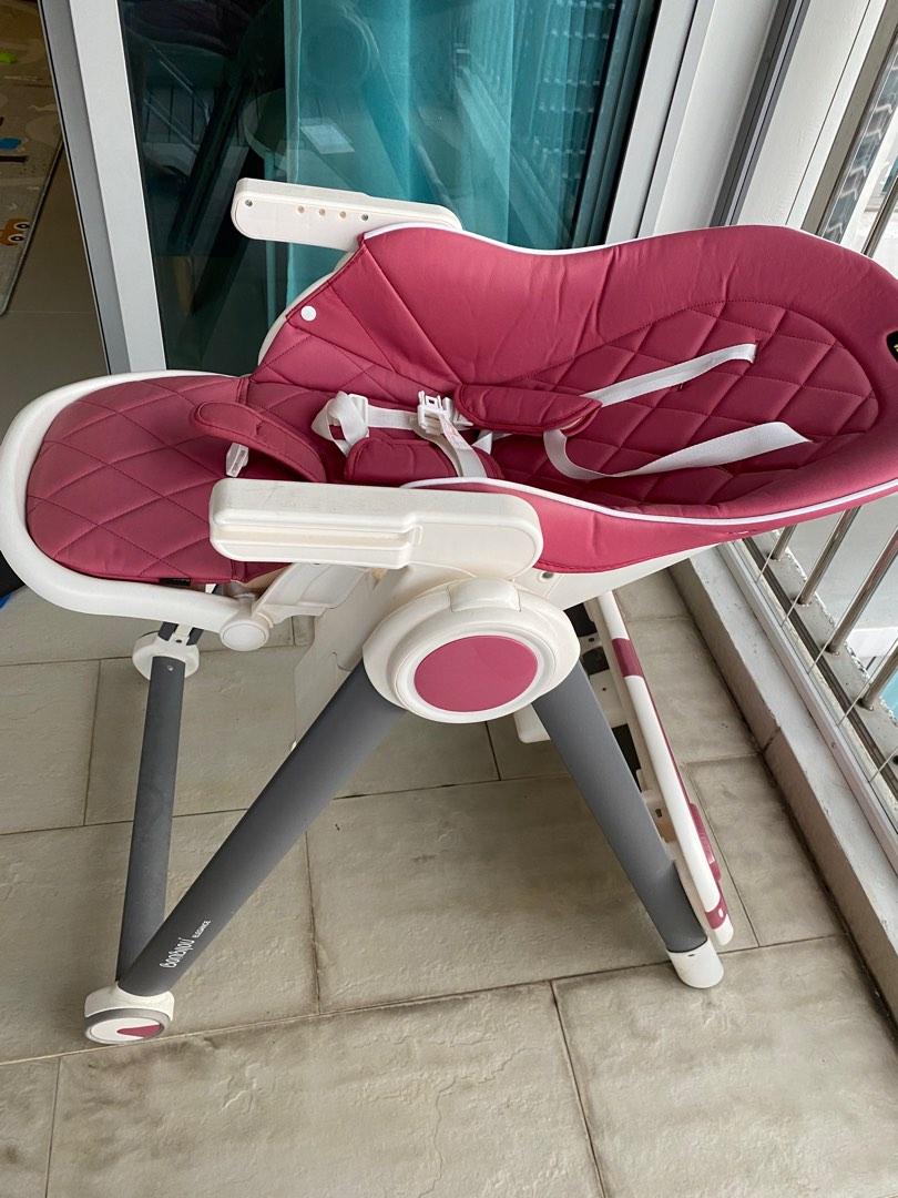 Bonbijou Elegance high chair Babies Kids Nursing Feeding