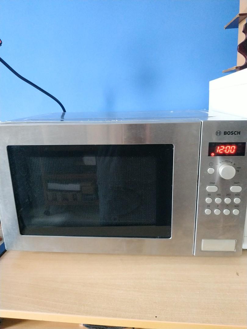 Bosch Microwave Stainless Steel, TV & Home Appliances, Kitchen