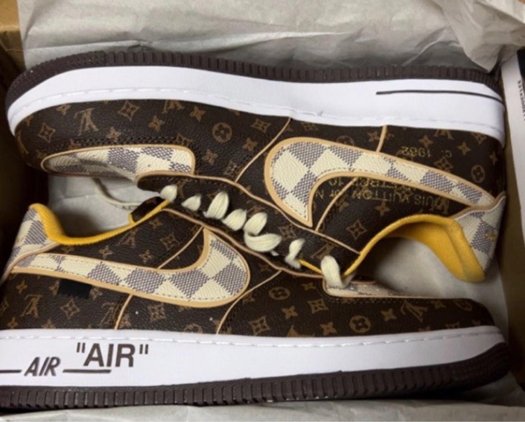 Branded sneakers LV Nike Air Force 1