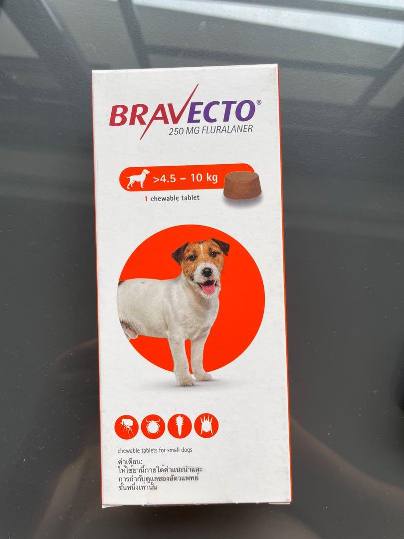 Bravecto 4 5kg to 10kg Pet Supplies Homes Other Pet Accessories on
