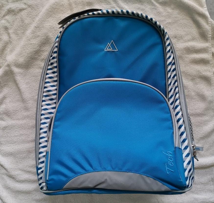 Bromin Tech Blue School Backpack Hobbies Toys Stationery Craft Stationery School Supplies on Carousell