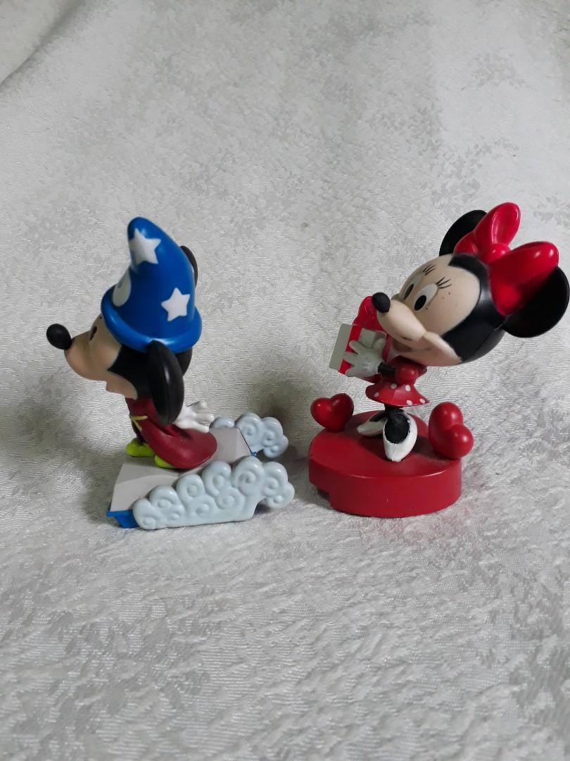 Bundle Disney Wizard Mickey and Lovable Minnie Figures, Hobbies & Toys ...