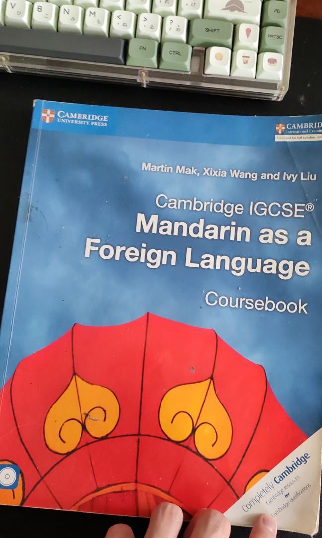 IGCSEu2122 Mandarin As A Foreign Language Coursebook With Audio