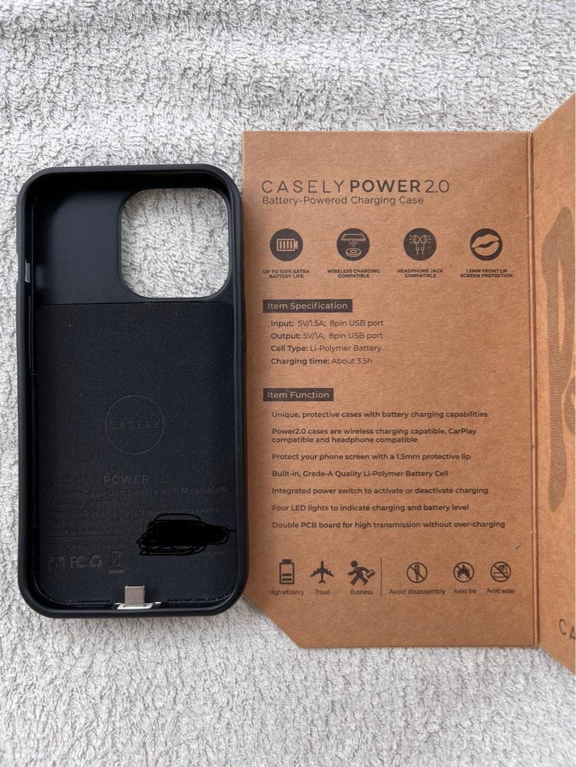 Casely Power 2.0 Battery Case iPhone 13 Pro, Mobile Phones & Gadgets