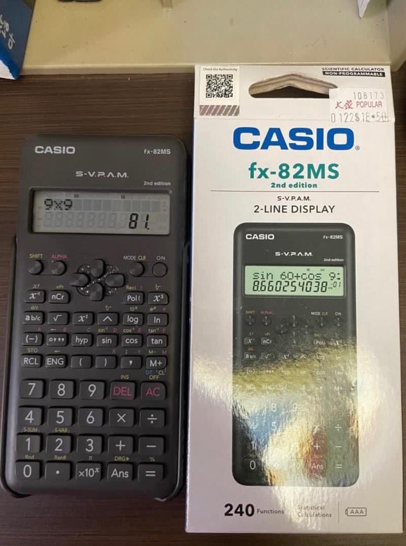 Casio Calculator fx 82 MS 2nd edition