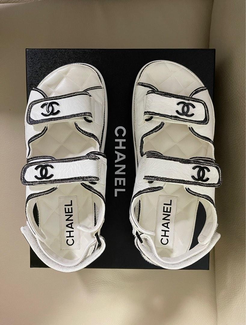 CHANEL DAD SANDALS NEW (LIMITED STOCK), Women's Fashion, Footwear, Sandals  on Carousell