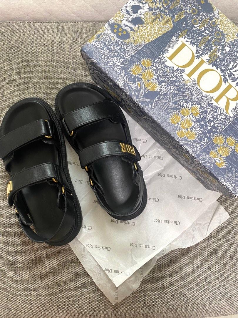 Dior sandals hotsell with strap