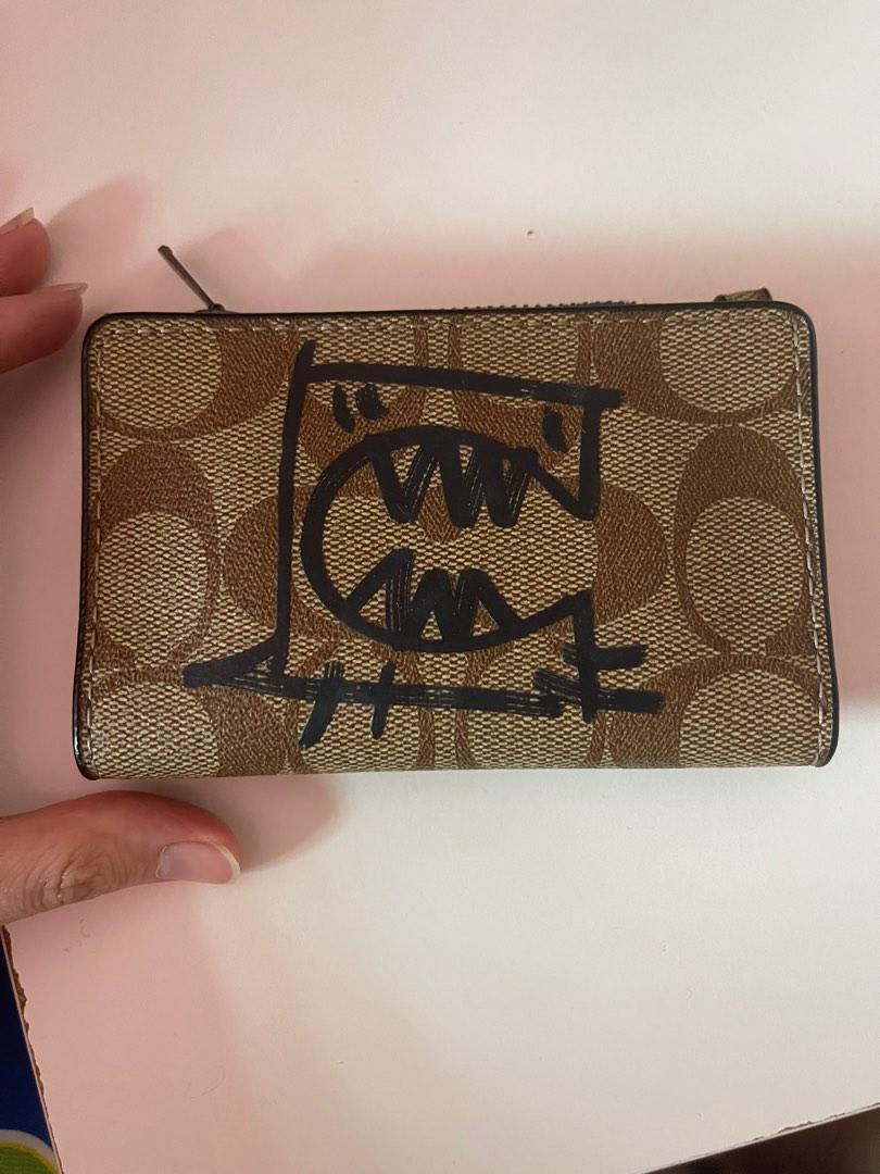 Coach store monster wallet