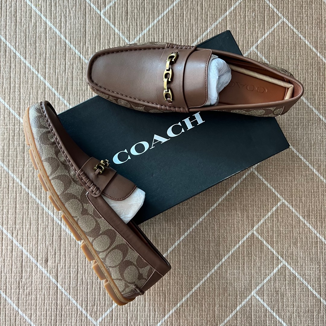 Coach Mott Driver (Saddle) Men's 