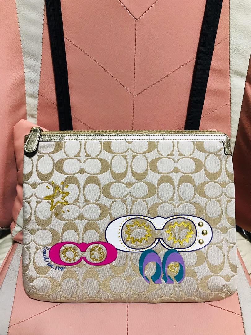 Coach Tablet Case, Women's Fashion, Bags & Wallets, Clutches on Carousell