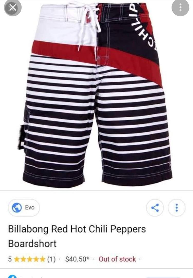 Billabong red hot best sale chili peppers boardshorts
