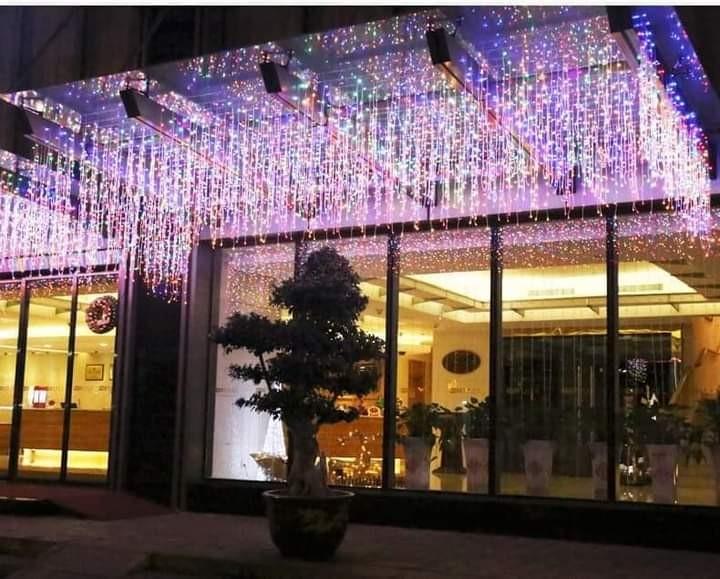 curtain christmas light, Furniture & Home Living, Lighting & Fans