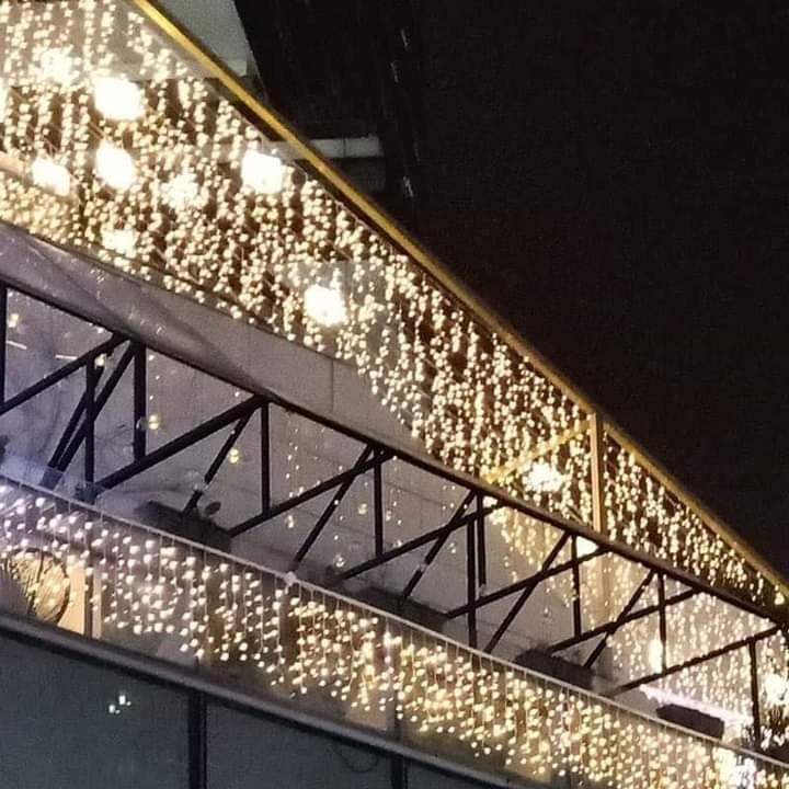 curtain christmas light, Furniture & Home Living, Lighting & Fans