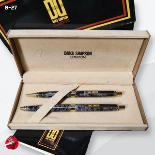 DAKS Simpson London Ballpoint Pen and Mechanical Pencil