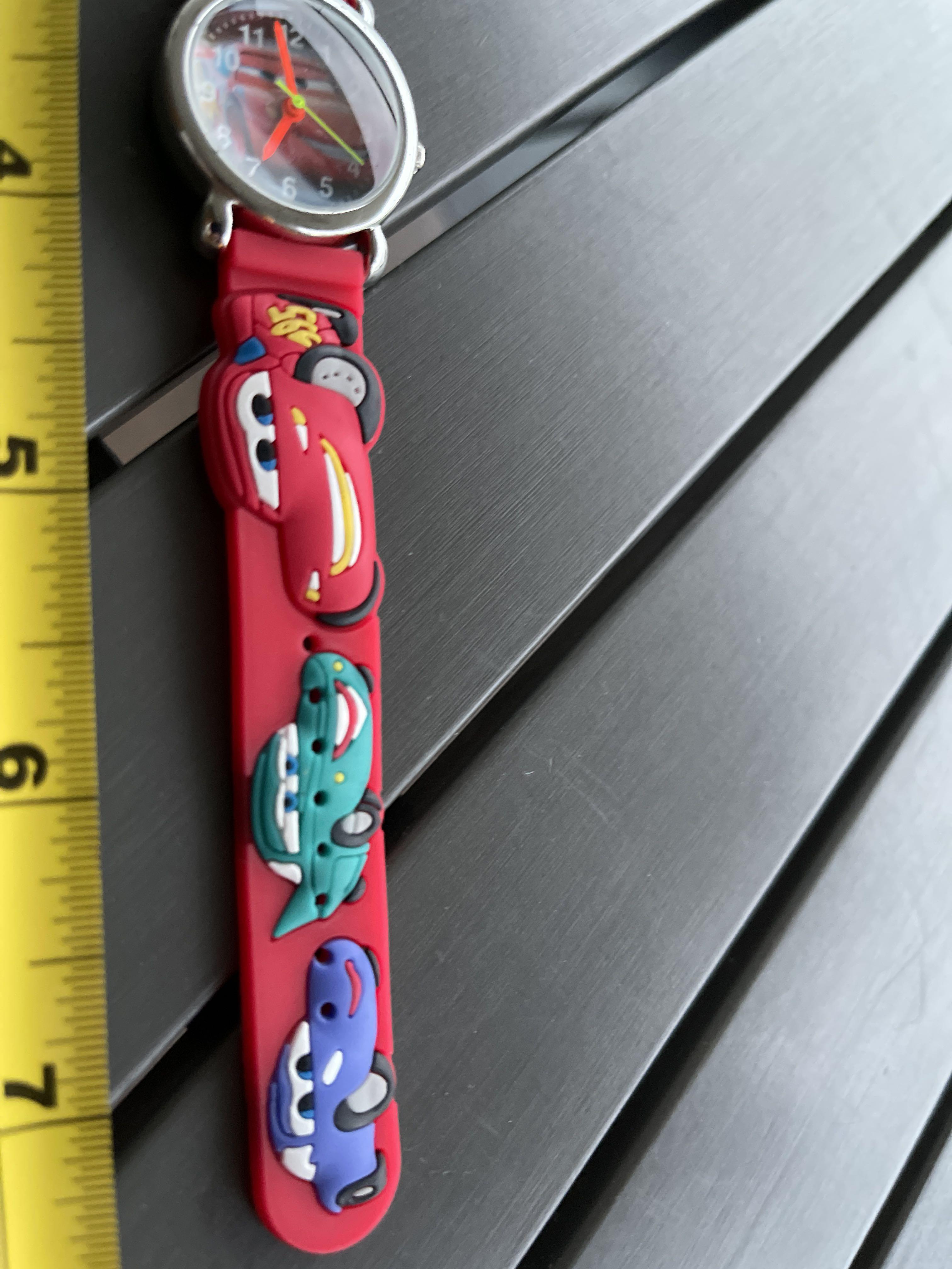 Disney cars Lightning McQueen watch, Babies & Kids, Babies & Kids