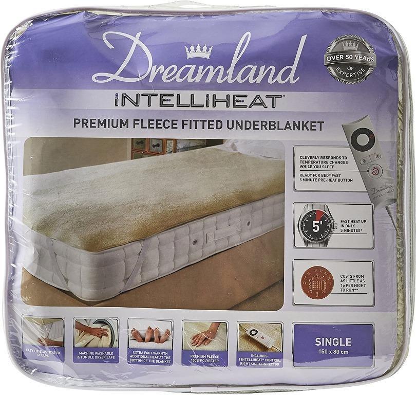 Dreamland Intelliheat fast heat up premium soft fleece electric