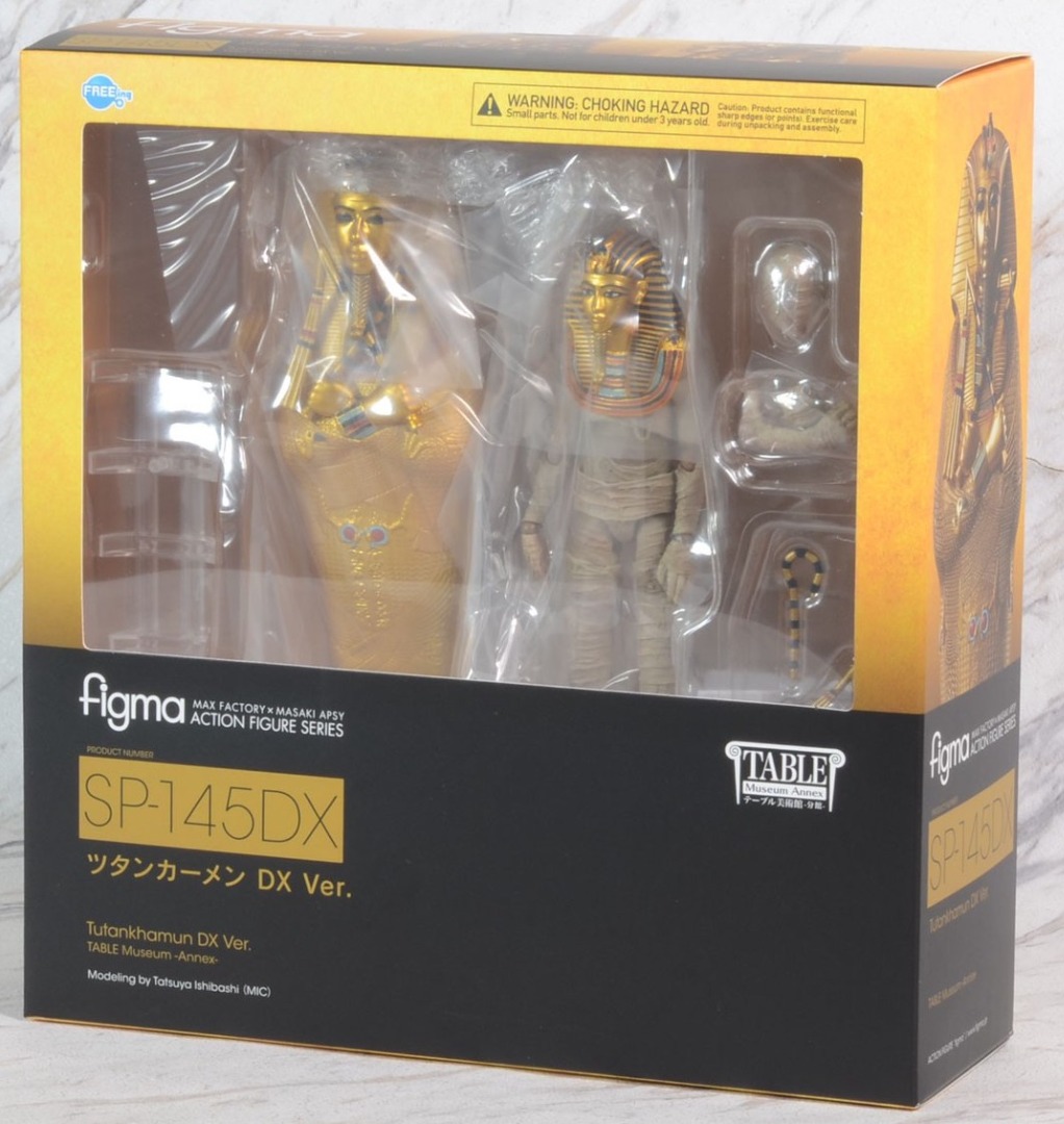 DX版 Figma sp 145 dx sp-145dx SP145 Dx 美術館 tutankhamun 法老 法老王 圖坦卡門 DX 限定 ...