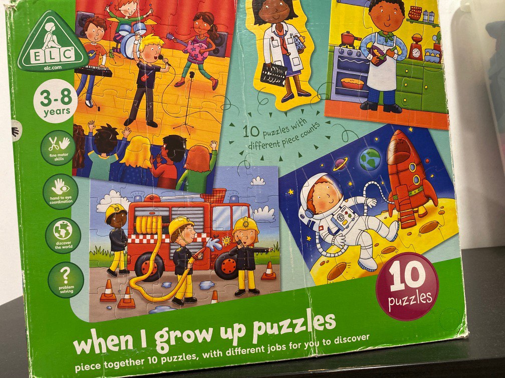 Elc puzzles, Hobbies & Toys, Toys & Games on Carousell