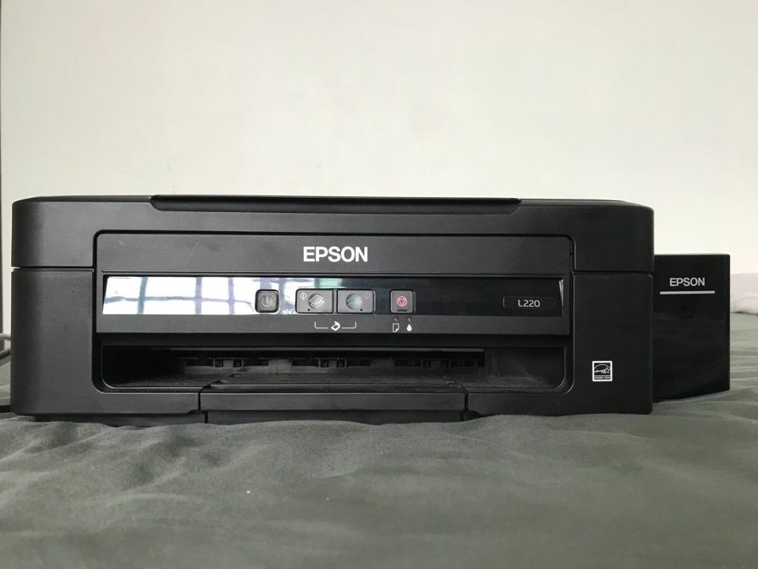 Epson L220 Printer Black Computers And Tech Printers Scanners And Copiers On Carousell 0151