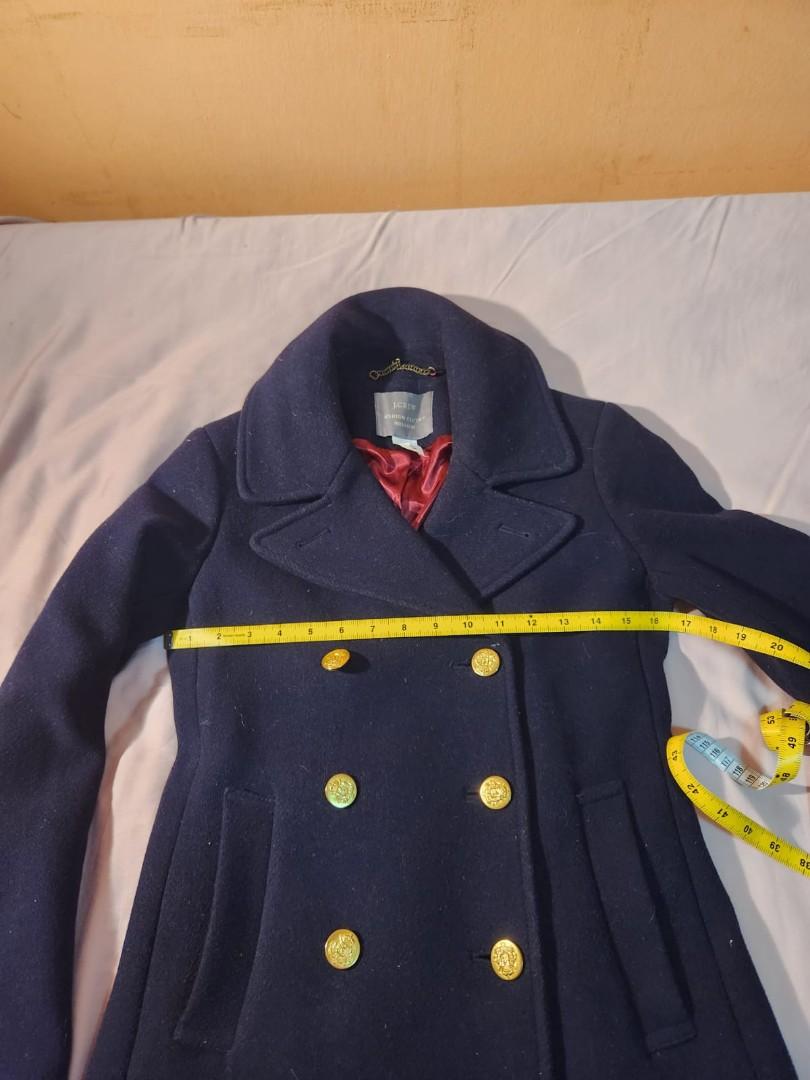 J crew sale peacoat women's